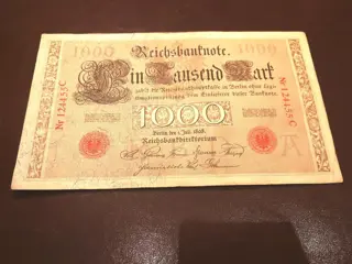 Duitsland - 1000 Mark 1898 - Pick 21