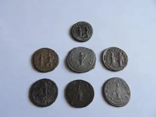 Romeinse Rijk. Lot von 7 Antoniniani,Gallienus (AD 253-268) und Salonina (Augusta, AD 254-268)
