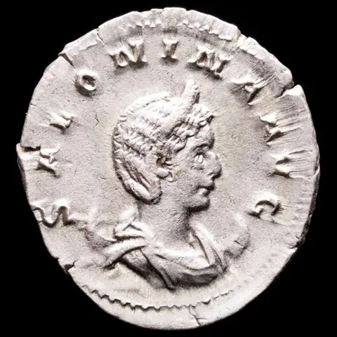 Romeinse Rijk. Salonina (Augusta, 254-268 n.Chr.). AR Antoninianus,Cologne - VENVS FELIX, Venus seated left.