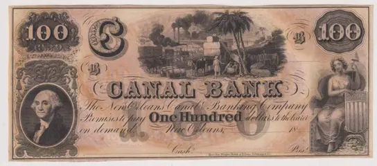 Verenigde Staten van Amerika - 100 Dollars 1800 - New Orleans, Canal Bank - REMAINDER