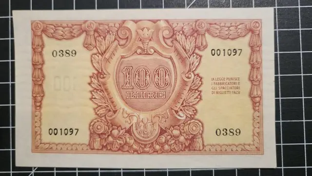 Italië - 4 banconote Lira - anni vari