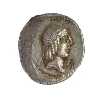 Romeinse Republiek. L. Calpurnius Piso L.f. L.n. Frugi, 90 v.Chr.. AR Denarius,90 BC
