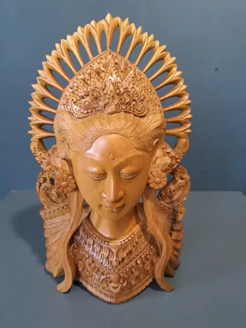 Beelden (2) - Hout - Bali, Indonesië