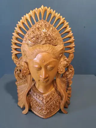 Beelden (2) - Hout - Bali, Indonesië