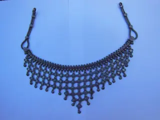 Halsketting (1) - Hoogwaardig zilver - India - 2e helft 20e eeuw.