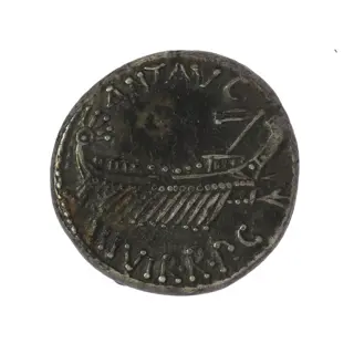 Romeinse Republiek (Imperatoriaal). Marcus Antonius. AR Denarius,32-31 BC