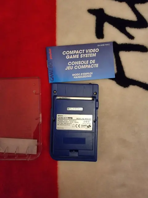 1 Nintendo Gameboy Pocket - blue edition - Console (1) - In originele verpakking