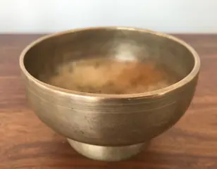 Antique singing bowl - Handmade - naga style - Diverse instrumenten (zie de beschrijving)