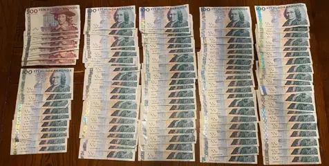 Zweden - 380 banknotes - Various dates