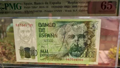 Spanje - 200 y 1000 Pesetas - varios años - Pick 156 y 158a (serie 9A)