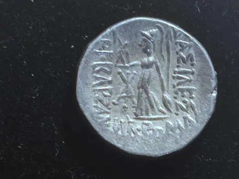Cappadocië, koningen van. Ariobarzanes I Philoromaios (95–c. 63 v.Chr.). AR Drachm