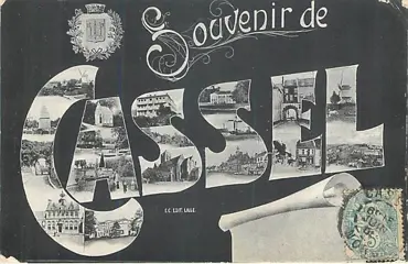 Frankrijk - Stad en Landschap, Pretty Lot - departement Noord (59) - Ansichtkaarten (Collectie van 132) - 1900