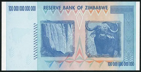 Zimbabwe - 50 and 100 Trillion Dollars 2008 - Pick 90 and 91