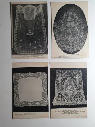 Frankrijk - Alençon kant - Ansichtkaarten (Collectie van 35) - 1909-1909