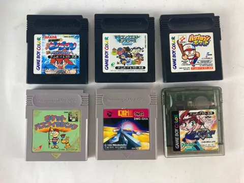 Nintendo Gameboy Classic - Lot of 20 Japanese games