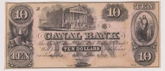 Verenigde Staten van Amerika - 10 Dollars 1800 - New Orleans, Canal Bank - REMAINDER
