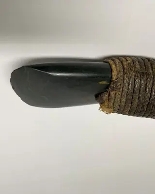 Bijl (1) - Hout, Steen - Asmat - Highlands, Papua Nieuw-Guinea