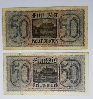 Duitsland - 23 biljetten Reichskreditkassen 1939 -1944