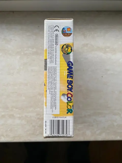 Nintendo, Gameboy Color Yellow CIB GBC Gameboy Color - Console - In originele verpakking