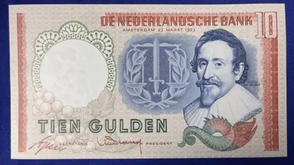Nederland - 10 Gulden 1953 - Mevius 48-1b