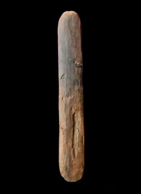 Ritueel object (1) - Hout - Aboriginal message board - Australië