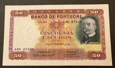 Portugal - 50$00 Escudo 25/11/1941 - Silva 079; Pick 154