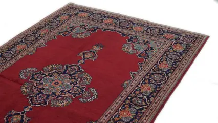 Vloerkleed, tapijt (1) - Wol op katoen - Eerste helft 20e eeuw