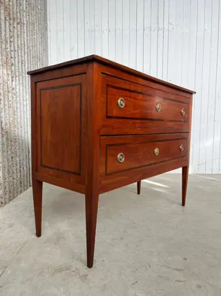 Commode, ladenkast costumista (1) - Louis XVI - Kersenhout - Eind 18e eeuw