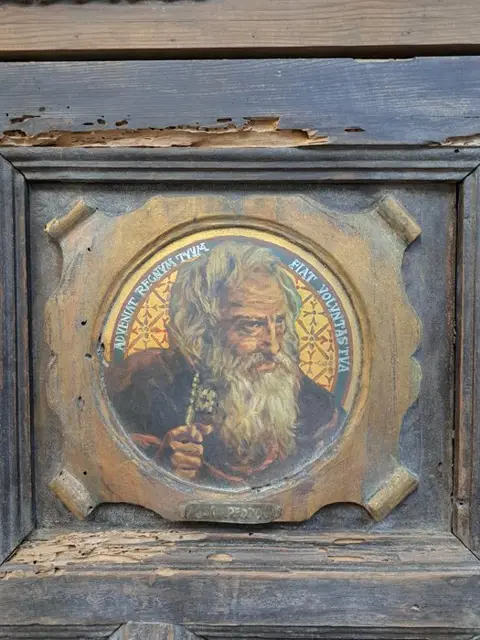 Escuela Sevillana - Deur (1) - Hout - 18e eeuw en later