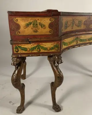 Spinet - Hout - 19e eeuw