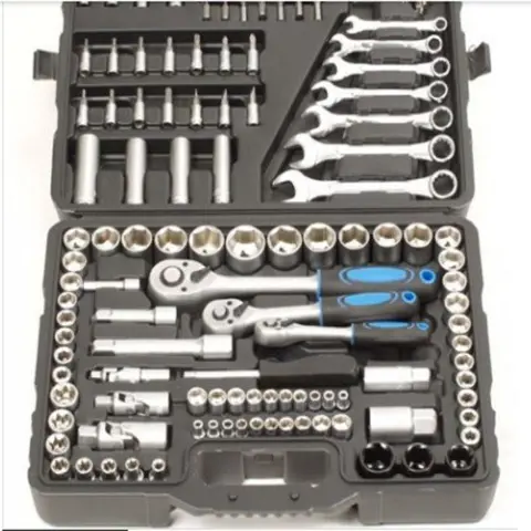 Doppendoos 120 delig 1/4", 3/8" ,1/2"