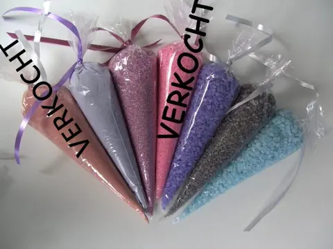 BADZOUT VERWEN PAKKET (kleuren /geuren assortiment).