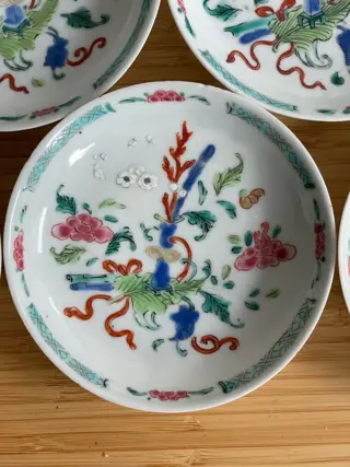 Zes Yongzheng-schotels (6) - Porselein - China - Yongzheng (1723-1735)