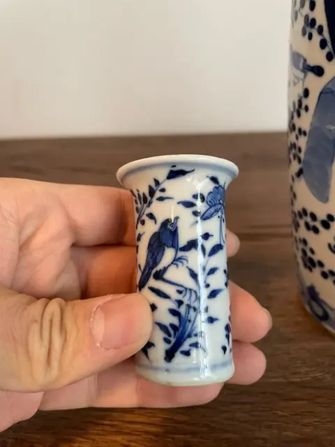 Vazen (2) - Porselein - China - 19e eeuw