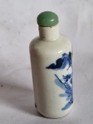 Snuiftabak-fles - Porselein - China - Eind 19e - begin 20e eeuw