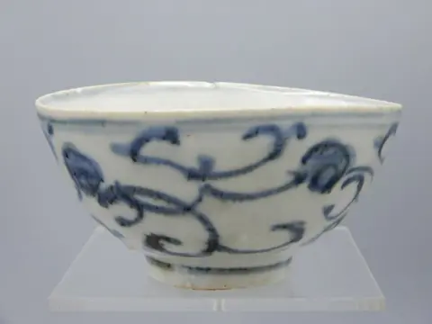 Twee kommen - Fujian - Porselein - China - 19e eeuw