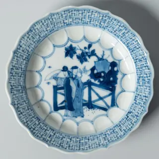 Schotels (2) - Blauw en wit - Porselein - China - Kangxi (1662-1722)
