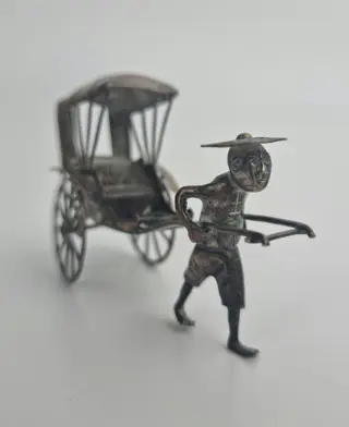 Miniatuur - Zilver - China - 19e - 20e eeuw