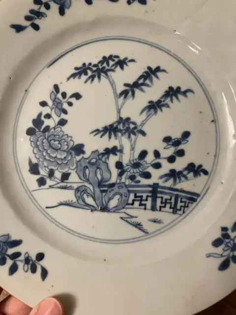 Borden (3) - Porselein - China - 19e eeuw