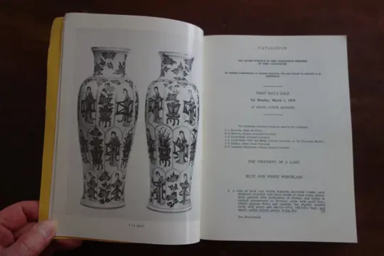 Catalogus, Christie's - eigendom van de Szeben-Peto Foundation en belangrijk Chinees exportporselein - Papier - China - 1976