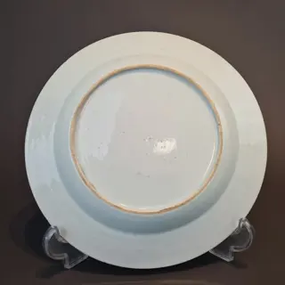 Bord (1) - Familie rose - Porselein - China - 18e - 19e eeuw