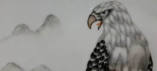 Bord (1) - Familie rose - Porselein - Pastels eagle Jingdezhen - China - Modern