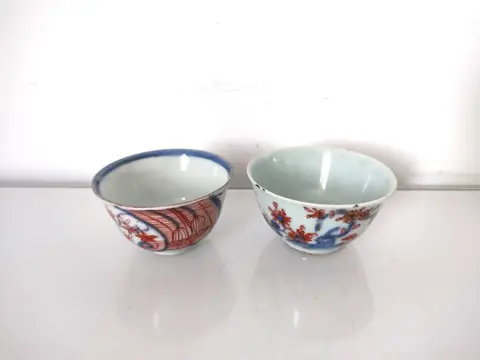 Beker (2) - Porselein - China - 18e eeuw