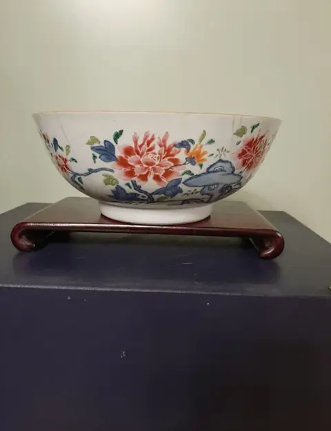 Famille Rose kom - Familie rose - Porselein - China - Yongzheng (1723-1735)