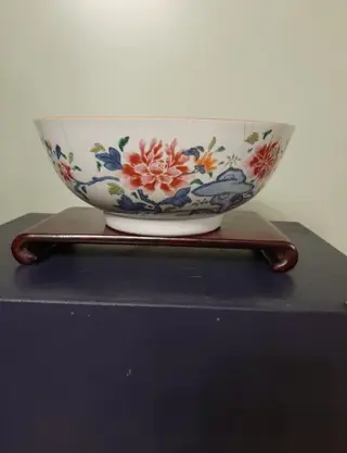 Famille Rose kom - Familie rose - Porselein - China - Yongzheng (1723-1735)