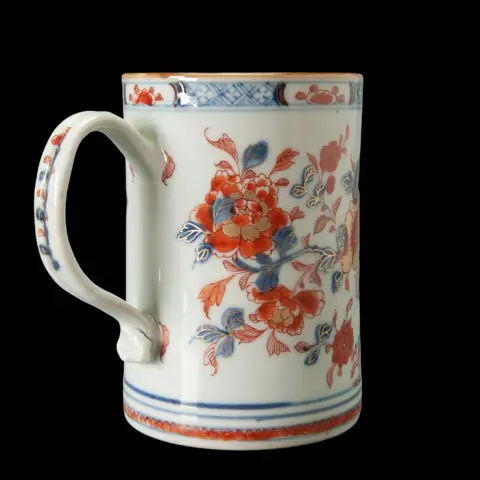 Grote bierpul (1) - Imari - Porselein - China - Kangxi (1662-1722)