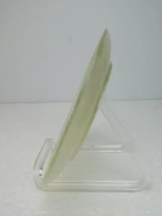 Theekop, schotel en amulet (3) - Serpentijn - China - 20e eeuw