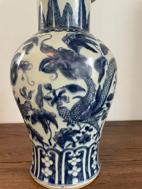 Vaas - Porselein - China - 19e eeuw