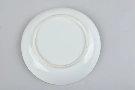 EEN ZEER FIJNE CHINESE FAMILLE ROSE KOP EN SCHOTEL VERSIERD MET MANDARIJNEN (2) - Porselein - China - Qianlong (1736-1795)