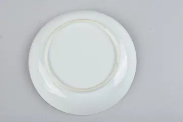 EEN ZEER FIJNE CHINESE FAMILLE ROSE KOP EN SCHOTEL VERSIERD MET MANDARIJNEN (2) - Porselein - China - Qianlong (1736-1795)